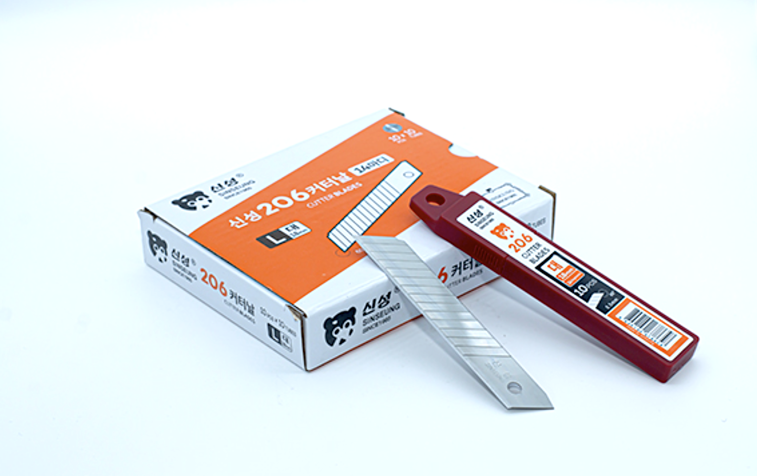 L206 - Heavy-Duty Snap-Off Blades 18mm (100 pcs)